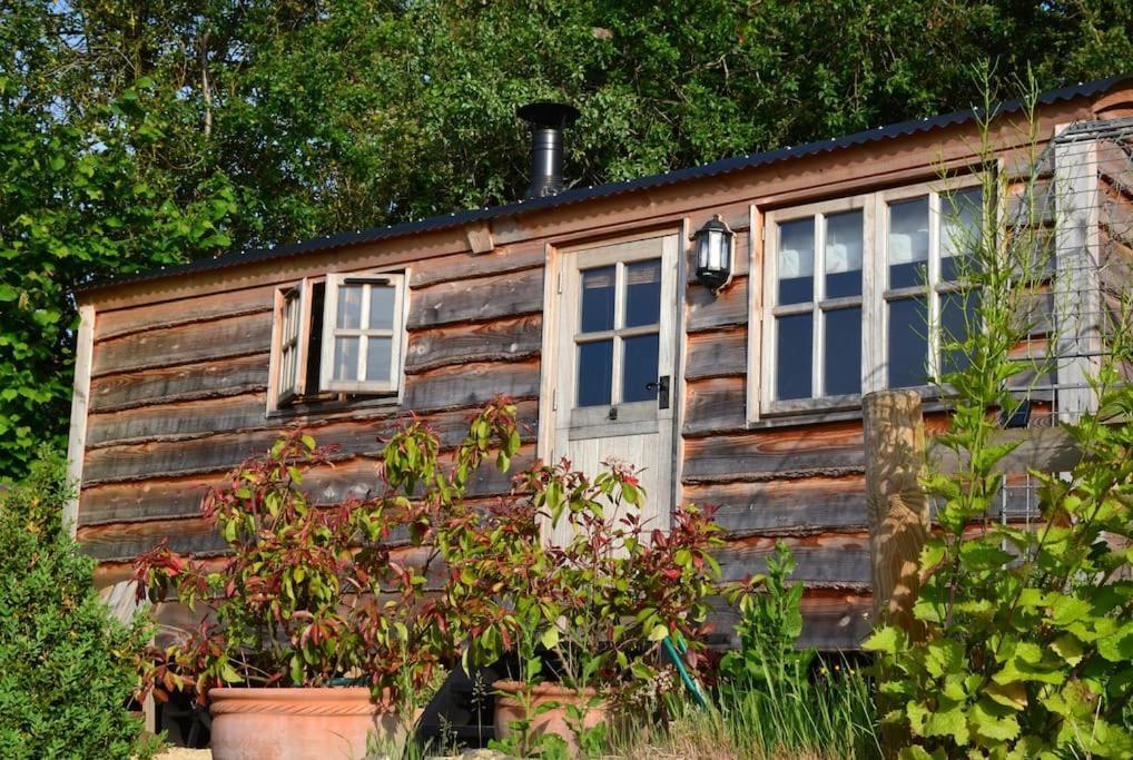 Luxury, Rural Shepherds Hut With Hot Tub Nr Bath Bristol Kültér fotó